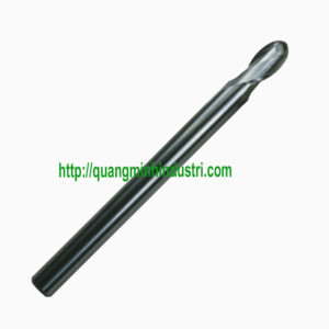 Dao Xoắn CNC Đầu Tròn 2 Lưỡi