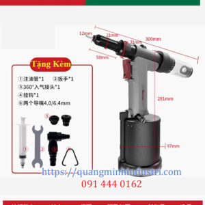 Máy Bắn Đinh Rút Rivet RL-4000LV Tự Động Hút Đinh